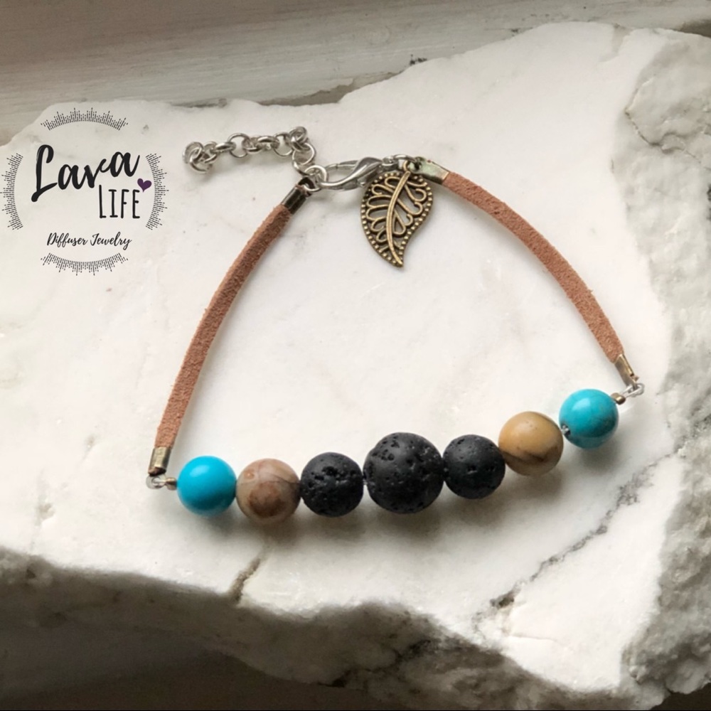 Essential Oil Diffuser Bracelet // Handmade